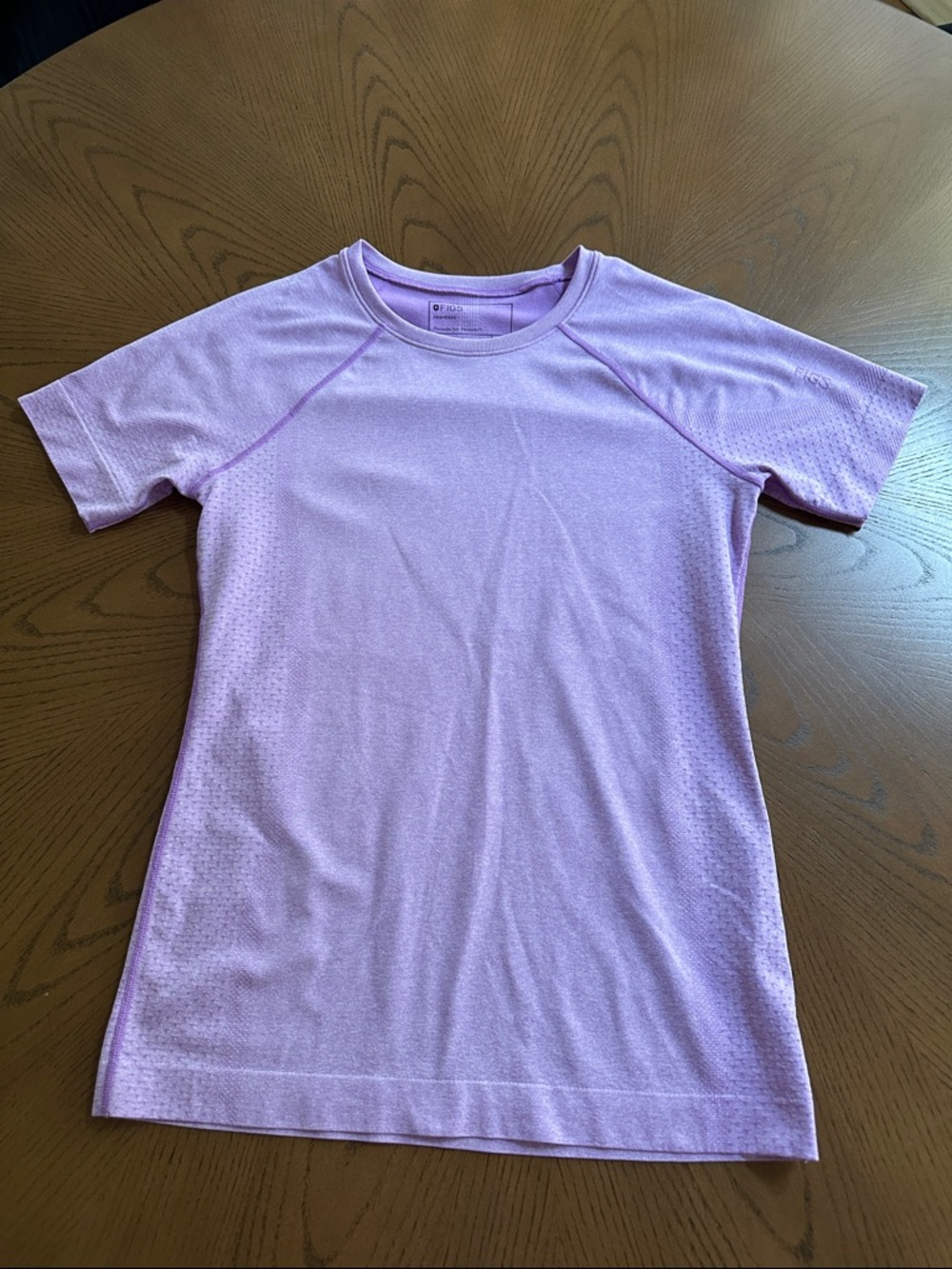 Figs Lavender Short Sleeve Women's Top